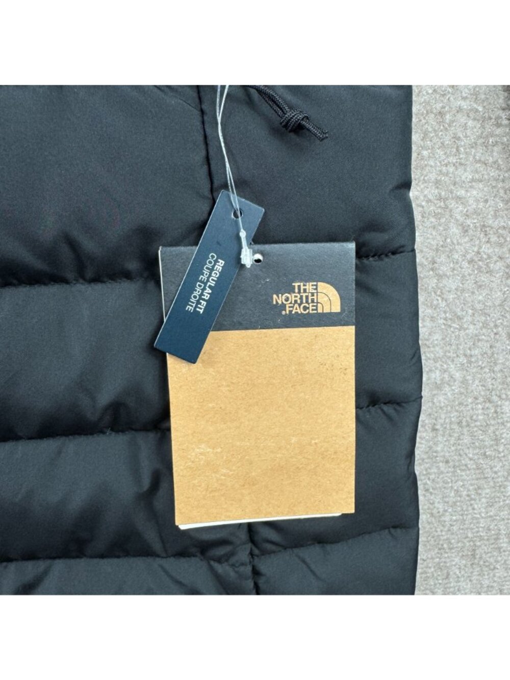 The North Face Aconcagua Parka Womens Medium TNF Black Down Hooded Puffer Jacket - Picture 4 of 14